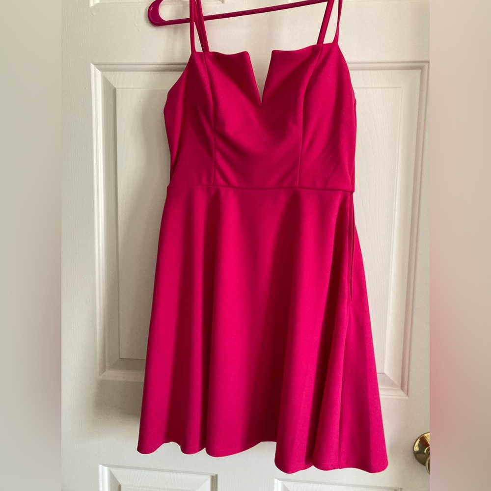 Trixxi pink bow dress